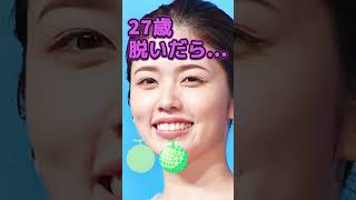 小芝風花さんがあんな姿に… ＃美女 ＃ピタ止めチャレンジ