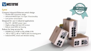 Lynx - Rugged switches and device servers for industrial Ethernet