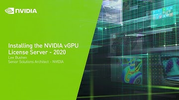 Installing the NVIDIA vGPU License Server