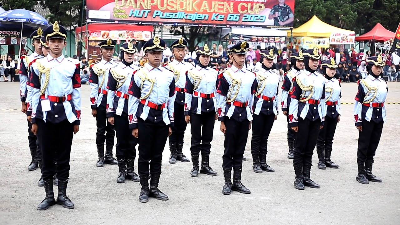 BIKIN MERINDING! PASKIBRA SMAN 1 WANAYASA LKB30 DANPUSDIKAJEN 2023