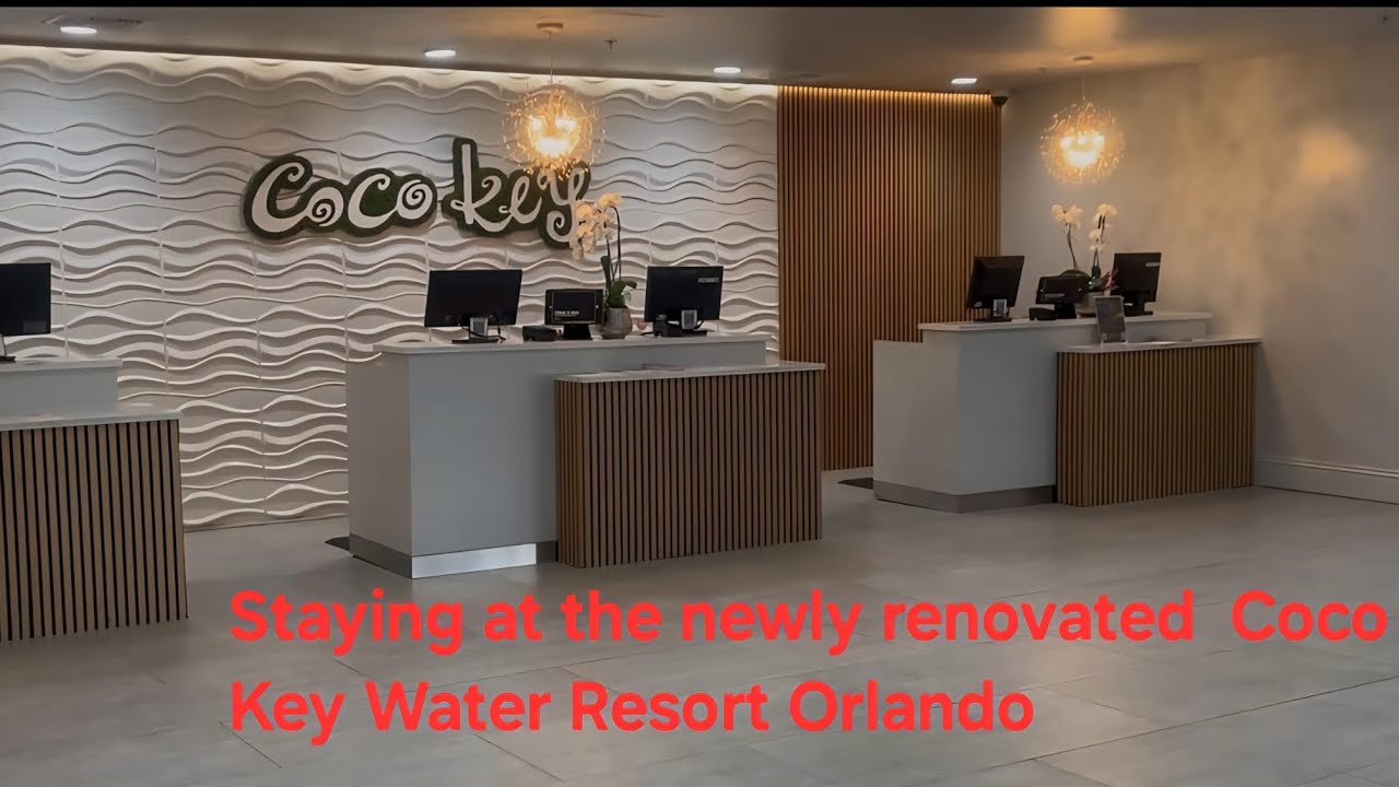 One of the first to stay in the newly renovated rooms in Coco key water ...