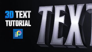How To Make 3D Text on IbisPaintX | Tutorial