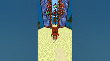 Italian Brainrot VS Closing Door P.6 #minecraft #brainrot