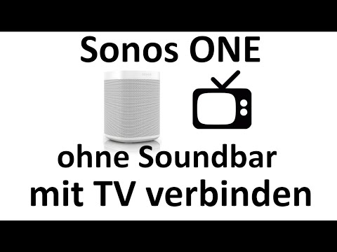 Sonos One mit Fernseher verbinden über AirPlay mit iPad Air 4. Gen oder iPad Pro 4. Gen