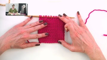 Knitting Help - Reading Your Knitting and Using a Row Counter