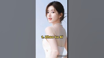 Top 12 Most Popular And Beautiful Chinese actress ❤💜💚 #shorts #viral  #chineseactress