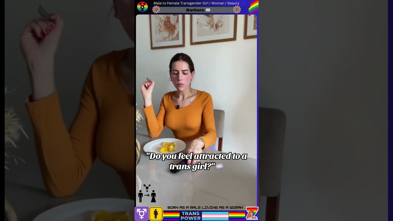 Male to Female Transgender Woman - Barbara #viralvideo #shortvideo #transgender #mtf #lgbt #shorts