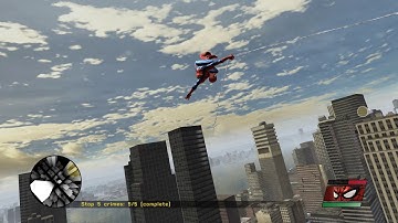 Spider-man: Web of Shadows (PC) 1080p 60fps traversal gameplay