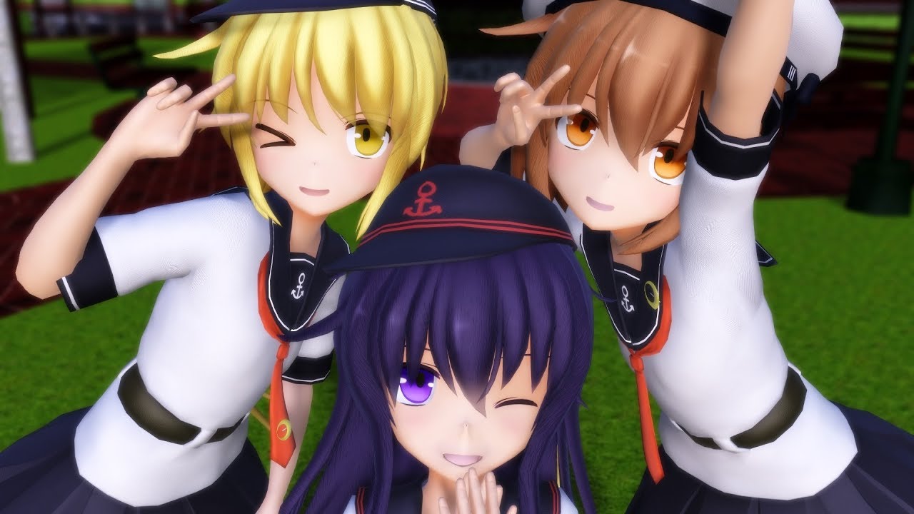 【MMD艦これ】暁・皐月・文月でユニバース
