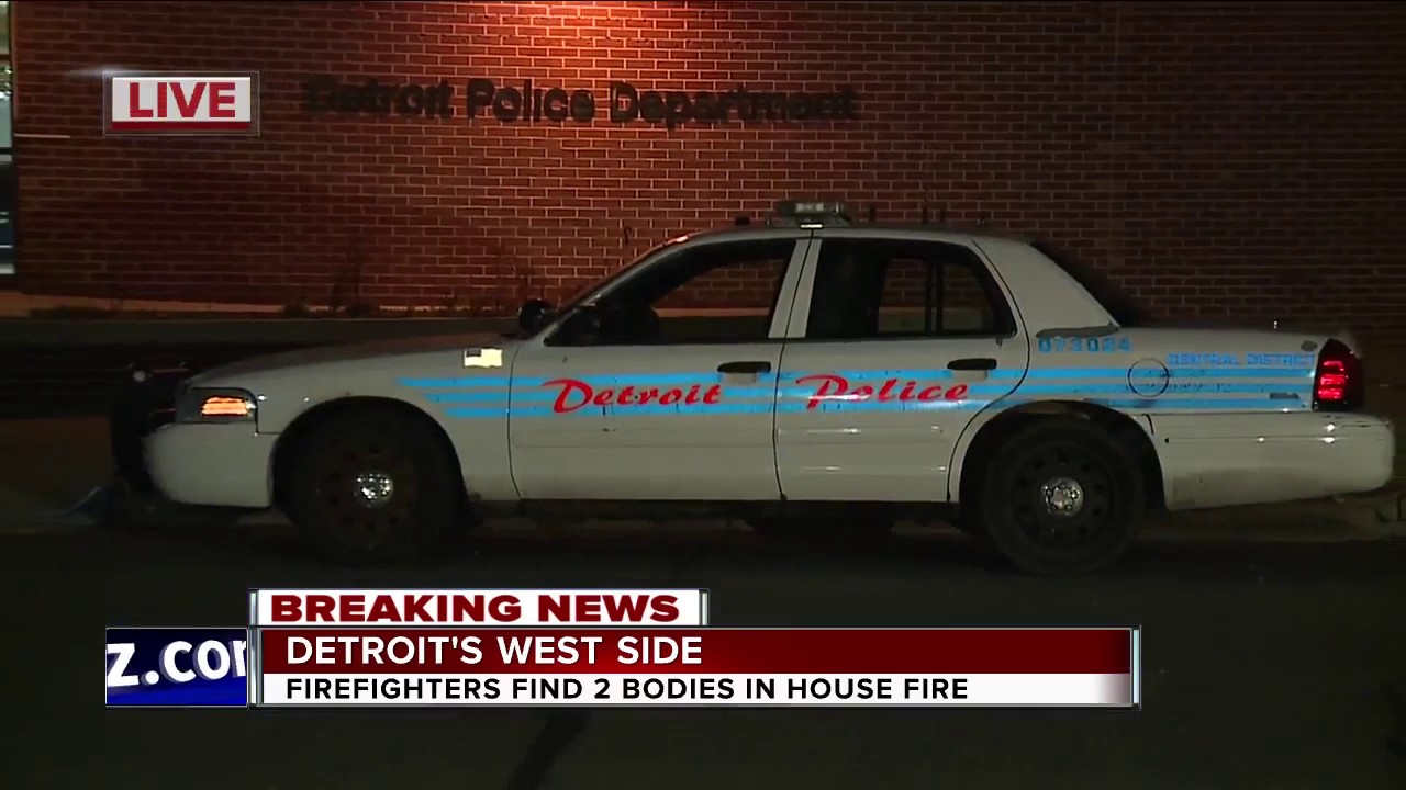 2 bodies found in house fire on Detroit's west side