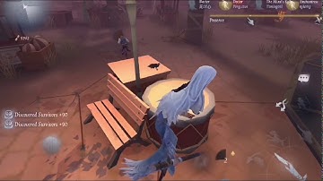 [Identity V] Disciple 8 vs 2 Gameplay - Wu Chang player is so scary 😂💦