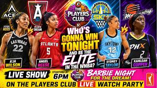 🚨 Dream, Aces, Sky & Mercury Collide! LIVE WNBA Watch Party!