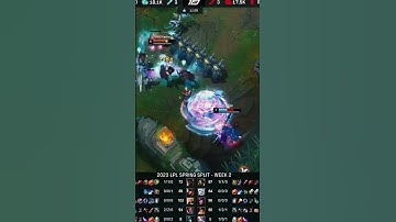WBG Xiaohu Syndra 1v2 - WBG vs TES 2023 LPL Spring Split #shorts