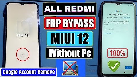  Redmi 9C FRP Bypass Without PC | MIUI 12 Google Account Remove 2025 | 100% Working Trick by unlock