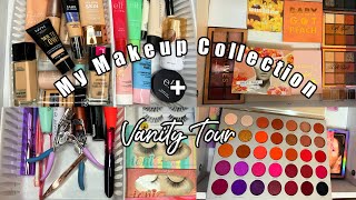 My Makeup Collection + Vanity Tour