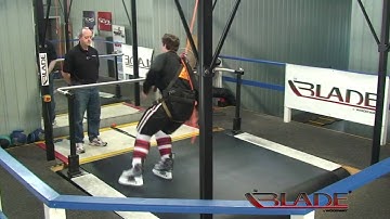 Developing Cross-over Technique With the WOODWAY Blade Skating Treadmill