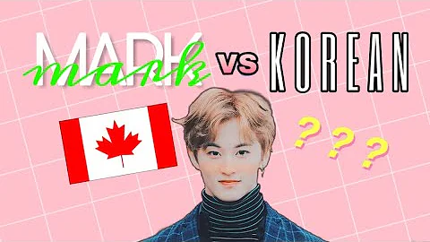 Can NCT mark speak Korean?