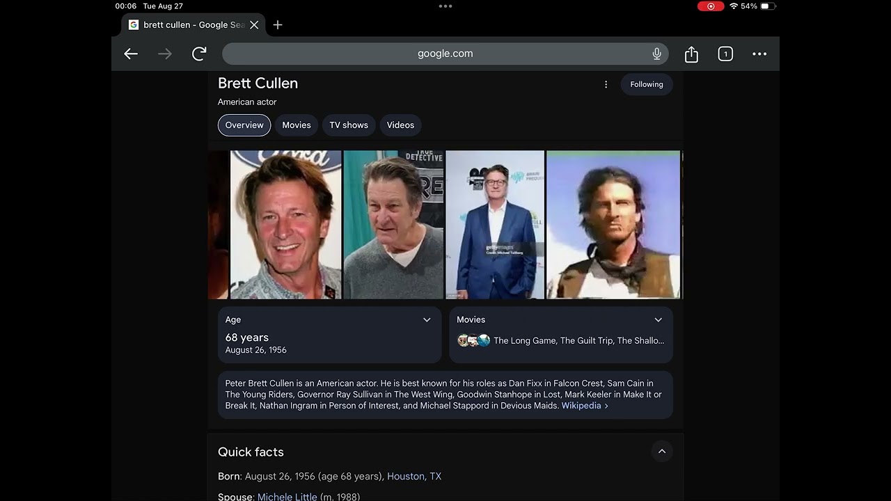 Happy 68th Birthday Brett Cullen