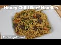 Honey Chilli Beef Noodles -  Slow Cooker Recipe