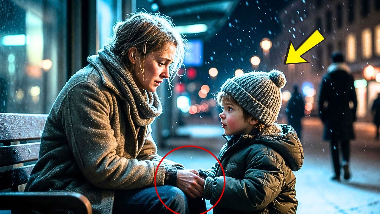 „ER HAT UNS VERLASSEN, MEIN SOHN… WIR HABEN KEIN NEUJAHR“, SAGTE SIE WEINEND … DER MILLIONÄR SAH ES…