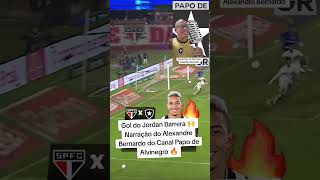 Gol de Empate contra o SP no Morumbi pelo Brasileirão, Narração Do Alexandre Bernardo #botafogo