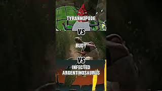 Tyrannopede vs Rudy vs Infected Argentinosaurus