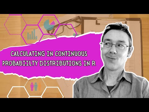 Calculating in continuous probability distributions in R
