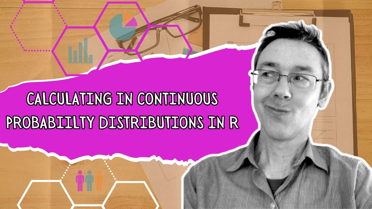 Calculating in continuous probability distributions in R