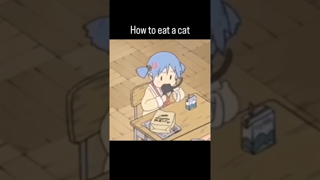 how to eat a cat