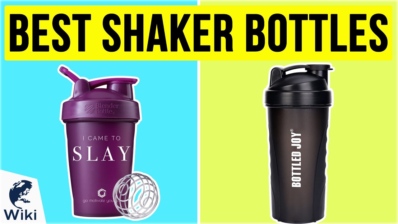 Contigo Shake & Go Fit 28 oz Black and Clear Shaker Bottle with Flip-Top  and Wide Mouth Lid 