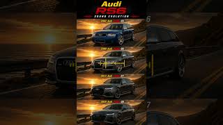 AUDI RS6 SOUND EVOLUTION #audi #rs6