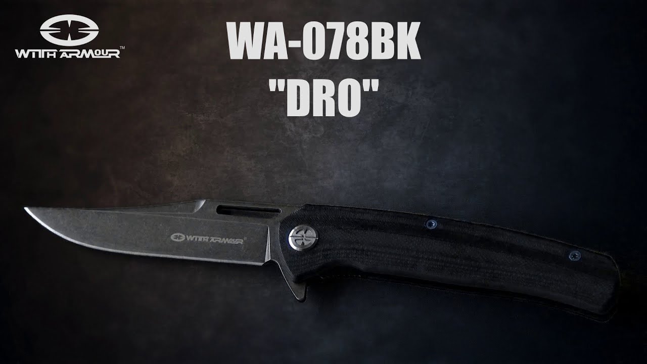 WA-078BK "DRO" | WithArmour