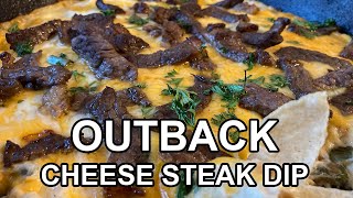 Outback Steakhouse Three Cheese Steak Dip