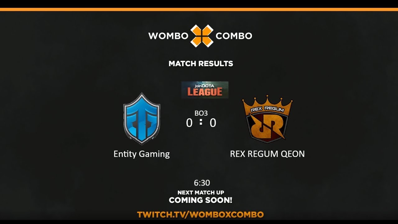 Entity Gaming vs Rex Regum Qeon Game 2 BO2 | JoinDota League