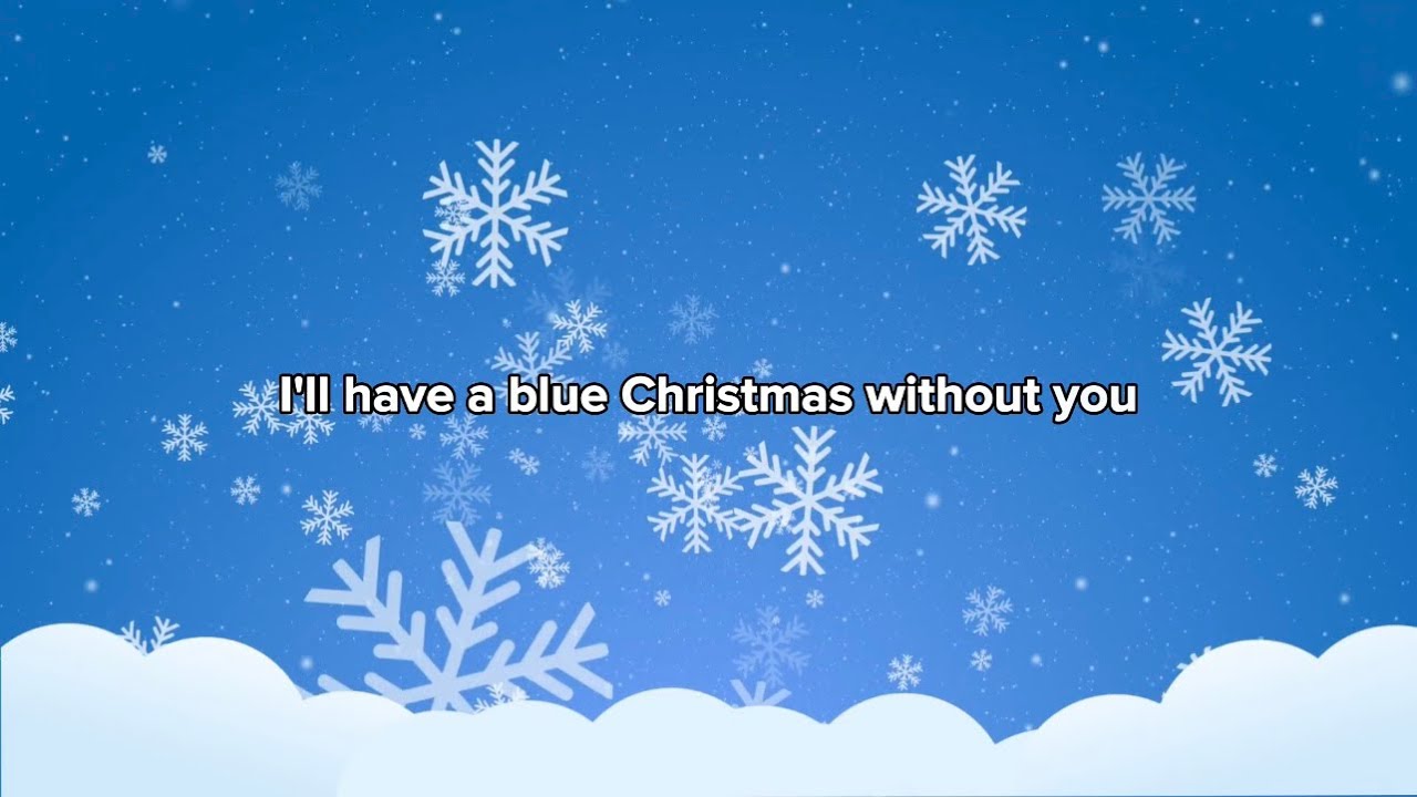 Elvis Presley, Martina McBride - Blue Christmas ((Official Lyric Video)) Elvis Presley, Martina McBride - Blue Christmas ((Official Lyric Video))