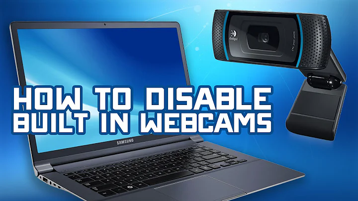 How to Disable Built-In Webcams on Windows Computers - Device Manager Tutorial