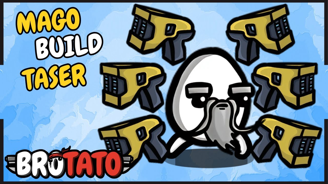 ¡La BUILD de TASER con el MAGO está DEMASIADO ROTA!😱 | BROTATO | Gameplay Español