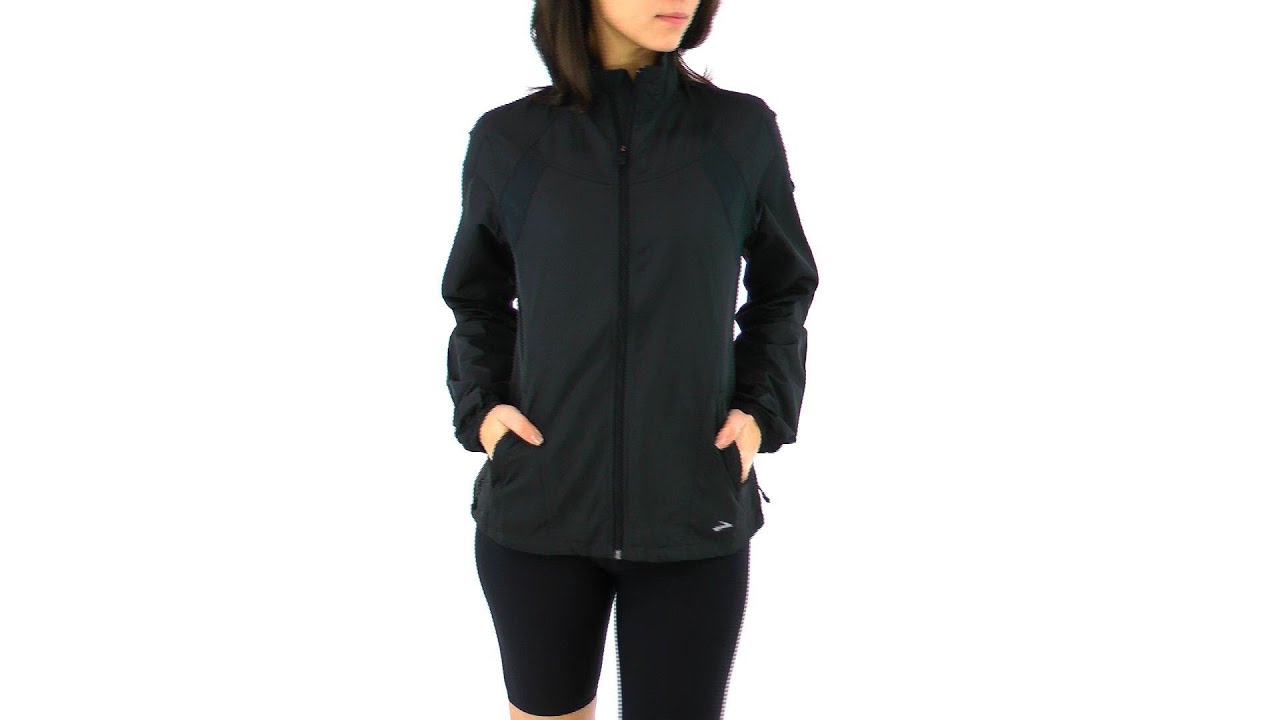 women's brooks essential running jacket