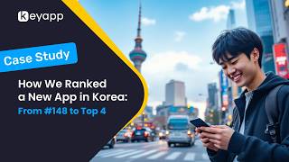 From #148 to Top 4: How We Ranked a New App in Korea | Keyapp