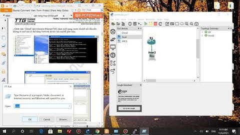 LAB 4 - Sử dụng GNS3, kết nối máy thật với Router