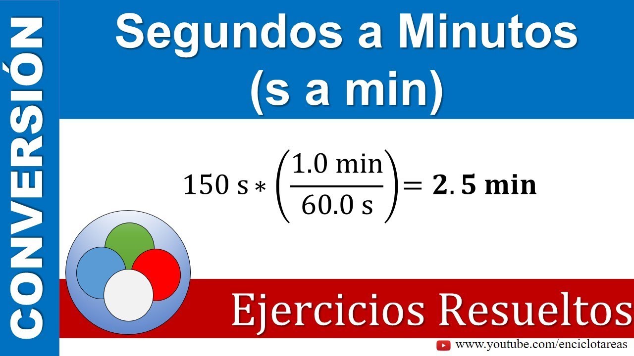 Convertir De Segundos A Minutos S A Min Youtube