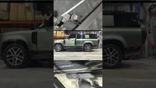 Land Rover Defender 130 電動踏板 電動側踏板 汽車電動伸縮踏板 (類原廠款式 水平滑動) #DH0027