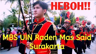 Heboh dan Bikin Kagum! Marching Band Mandala Bahana Sambernyawa UIN Raden Mas Said Surakarta