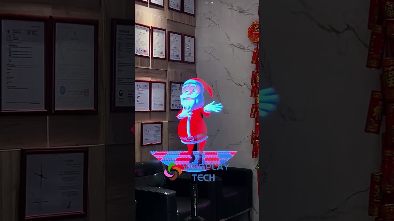 HD 3D Hologram LED Fan Display 