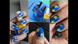 Simple Nail Art Without any Tools Nail art Design for