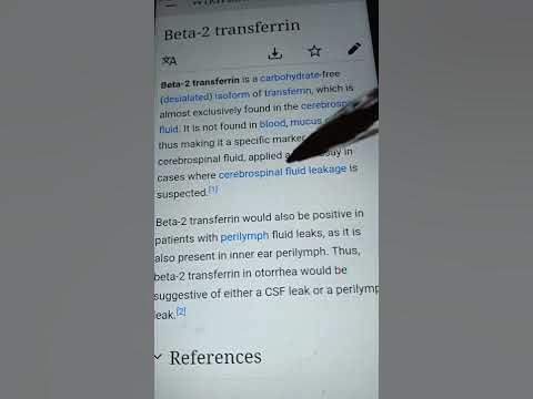 Beta-2 transferrin - YouTube