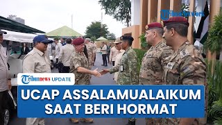 Adab Jenderal TNI ke Raja Yordania Abdullah II, Ucap 'Assalamualaikum' saat Beri Sikap Hormat