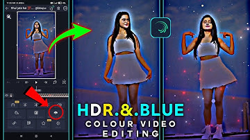 HDR CC Blue effect in alight motion | alight motion video editing | HDR CC effect in alight motion