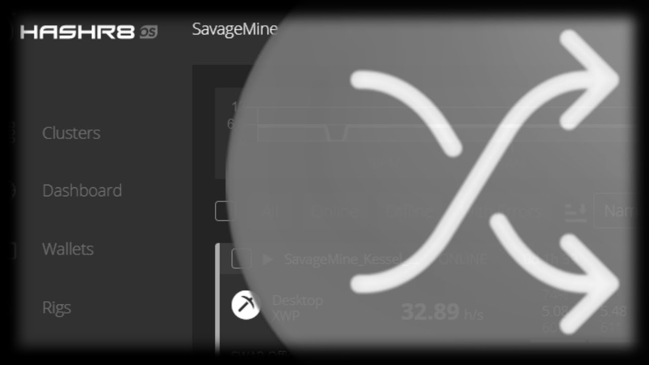 How to Mine SWAP with HASHR8 OS!