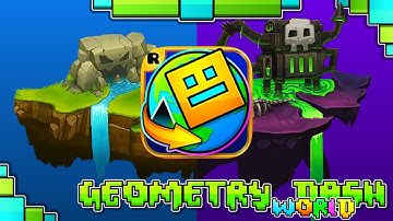 "Dashlands & Toxic Factory" 100% Complete [All Levels] | Geometry Dash World